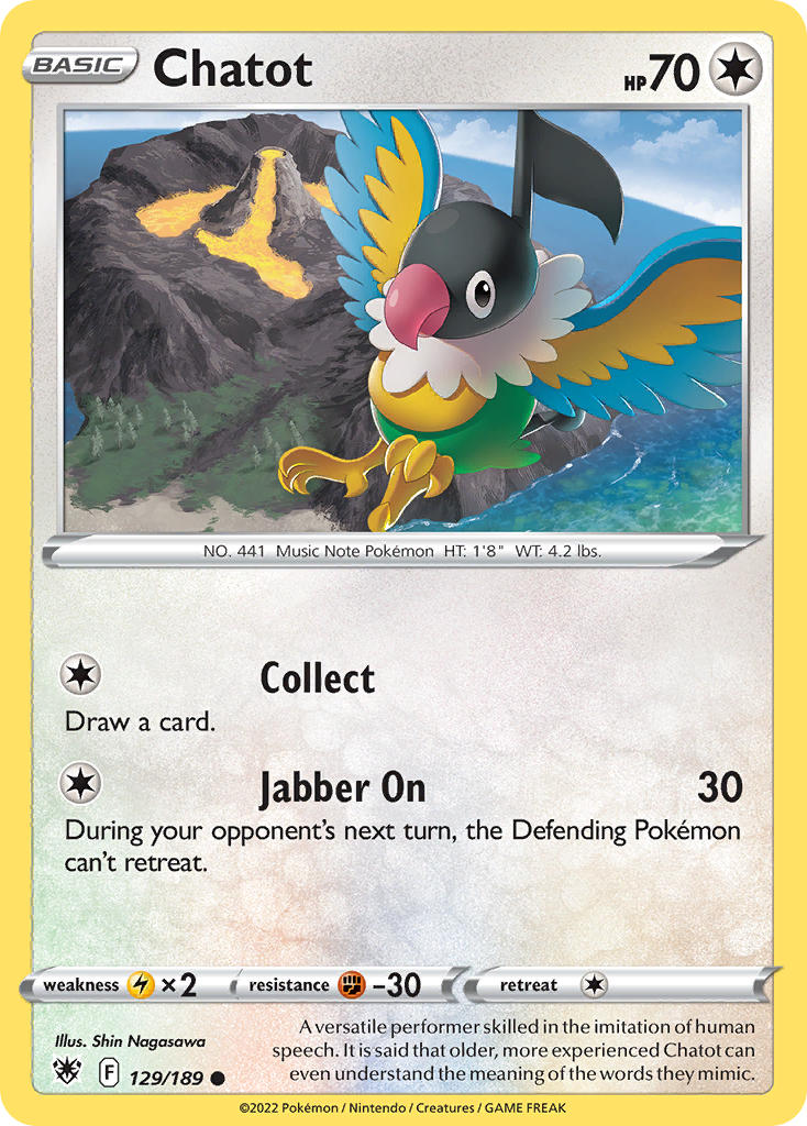 Chatot [Reverse Holo]